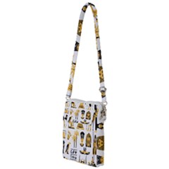 Egypt-symbols-decorative-icons-set Multi Function Travel Bag by Jancukart