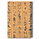 Egyptian-hieroglyphs-ancient-egypt-letters-papyrus-background-vector-old-egyptian-hieroglyph-writing 5.5  x 8.5  Notebook View2