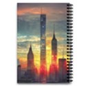 New York City Sunset Dusk Twilight 5.5  x 8.5  Notebook View2