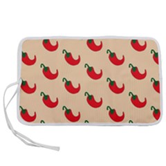 Small Mini Peppers Pink Pen Storage Case (s) by ConteMonfrey