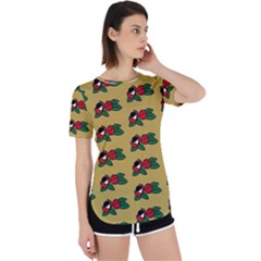 Guarana Fruit Brown Perpetual Short Sleeve T-shirt by ConteMonfrey