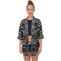 Autumn patterns Open Front Chiffon Kimono View1