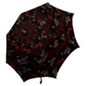Geometric Pattern Recycle Bin Hook Handle Umbrellas (Medium) View2