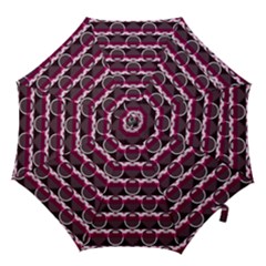 Background Geometric Pattern Orb Pattern Hook Handle Umbrellas (small) by Ravend