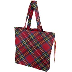 Diagonal Vintage Wool Sweater  Drawstring Tote Bag by ConteMonfrey