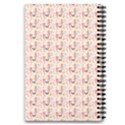 Orange Pattern 5.5  x 8.5  Notebook View2