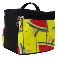 Yellow Watermelon Popsicle  Make Up Travel Bag (small) by ConteMonfrey