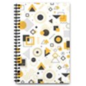 Flat-geometric-shapes-background 5.5  x 8.5  Notebook View1