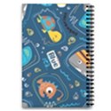 Seamless Pattern Vector Submarine With Sea Animals Cartoon 5.5  x 8.5  Notebook View2