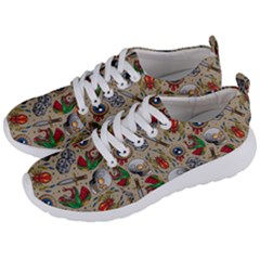 Tattoo Pattern Men s Lightweight Sports Shoes by Wegoenart