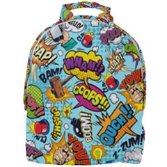 Comic Elements Colorful Seamless Pattern Mini Full Print Backpack by Wegoenart