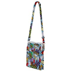 Graffiti Characters Seamless Patterns Multi Function Travel Bag by Wegoenart