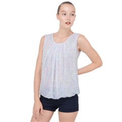 Computer Cyber Circuitry Circuits Electronic Bubble Hem Chiffon Tank Top by Jancukart