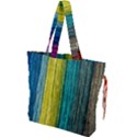 Line Rope Fiber Close Up Multicoloured Background Drawstring Tote Bag View1