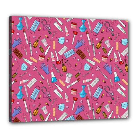 Medical Devices Canvas 24  X 20  (stretched) by SychEva