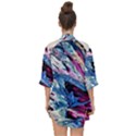 Feathers Open Front Chiffon Kimono View2