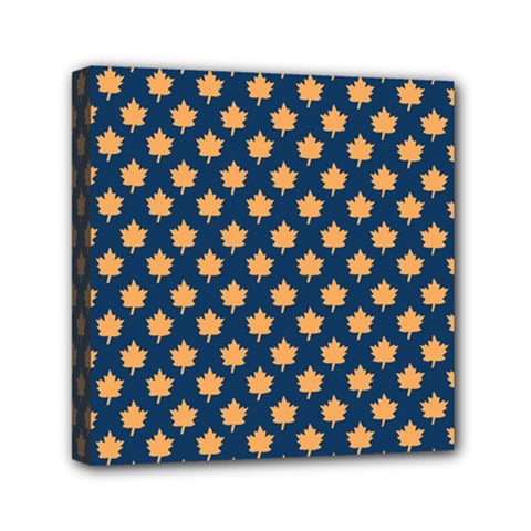 Oh Canada - Maple Leaves Mini Canvas 6  X 6  (stretched) by ConteMonfrey