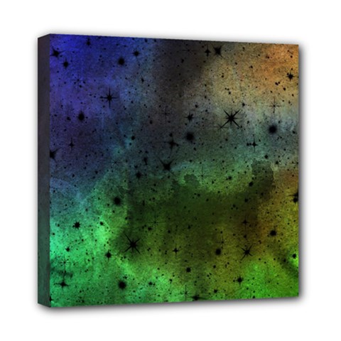 Tye Dye Vibing Mini Canvas 8  X 8  (stretched) by ConteMonfrey