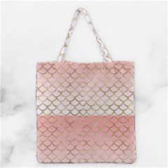 Mermaid Ombre Scales  Grocery Tote Bag by ConteMonfrey