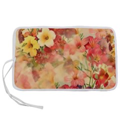 Seamless Pattern Textile Surface Luxury Vintage Pen Storage Case (m) by Wegoenart