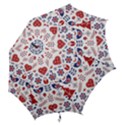 Scandinavian Folk Seamless Pattern Hook Handle Umbrellas (Medium) View2