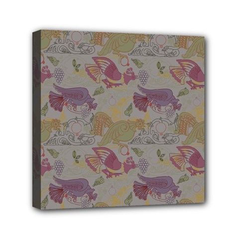 Pattern-tsit Mini Canvas 6  X 6  (stretched) by Gohar