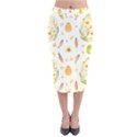 Easter Egg Velvet Midi Pencil Skirt View1