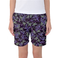 Abstract Collage Random Pattern Women s Basketball Shorts by dflcprintsclothing
