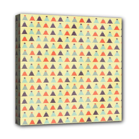 Christmas Textur 05 Mini Canvas 8  X 8  (stretched) by artworkshop