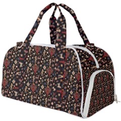 Carpet Symbols Burner Gym Duffel Bag by Gohar