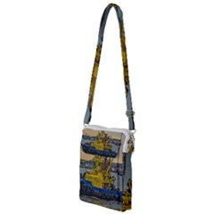 Tugboat Sailing At River, Montevideo, Uruguay Multi Function Travel Bag by dflcprintsclothing