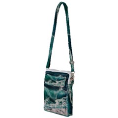 Sea Ocean Waves Seascape Beach Multi Function Travel Bag by danenraven