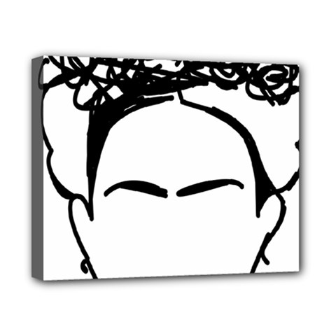 Frida Kahlo  Canvas 10  X 8  (stretched) by Sobalvarro
