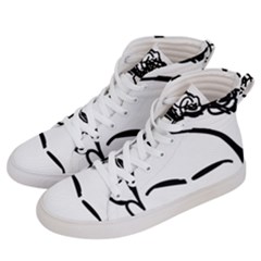 Frida Kahlo  Men s Hi-top Skate Sneakers by Sobalvarro