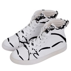 Frida Kahlo  Women s Hi-top Skate Sneakers by Sobalvarro