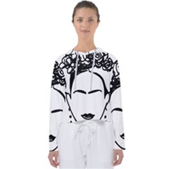 Frida Kahlo  Women s Slouchy Sweat by Sobalvarro