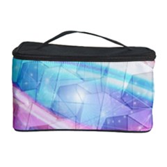 Polygons Bokeh Geometric Art Geometric Background Cosmetic Storage by Ravend