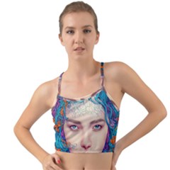 Pepper Colors Girl Mini Tank Bikini Top by Sparkle
