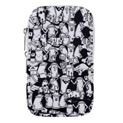 Graffiti Spray Can Characters Seamless Pattern Waist Pouch (small) by Pakemis