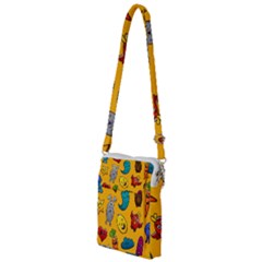 Graffiti Characters Seamless Ornament Multi Function Travel Bag by Pakemis