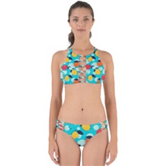 Pop Art Style Citrus Seamless Pattern Perfectly Cut Out Bikini Set by Pakemis