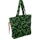 Snakes Seamless Pattern Drawstring Tote Bag View2