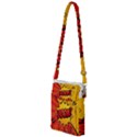 Explosion Boom Pop Art Style Multi Function Travel Bag View1