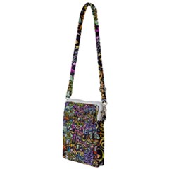 Graffiti Word Seamless Pattern Multi Function Travel Bag by Pakemis