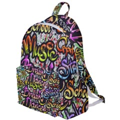 Graffiti Word Seamless Pattern The Plain Backpack by Pakemis