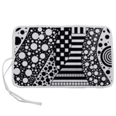 Black And White Pen Storage Case (m) by gasi