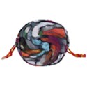 Abstract art Drawstring Bucket Bag View3