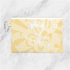 Amber Zendoodle Canvas Cosmetic Bag (large) by Mazipoodles
