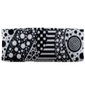 Black and white design Canvas Travel Bag View4