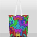 Colorful Design Full Print Rope Handle Tote (Small) View2